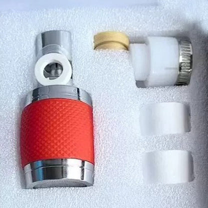 🔥Splash proof booster swivel kitchen filter tap