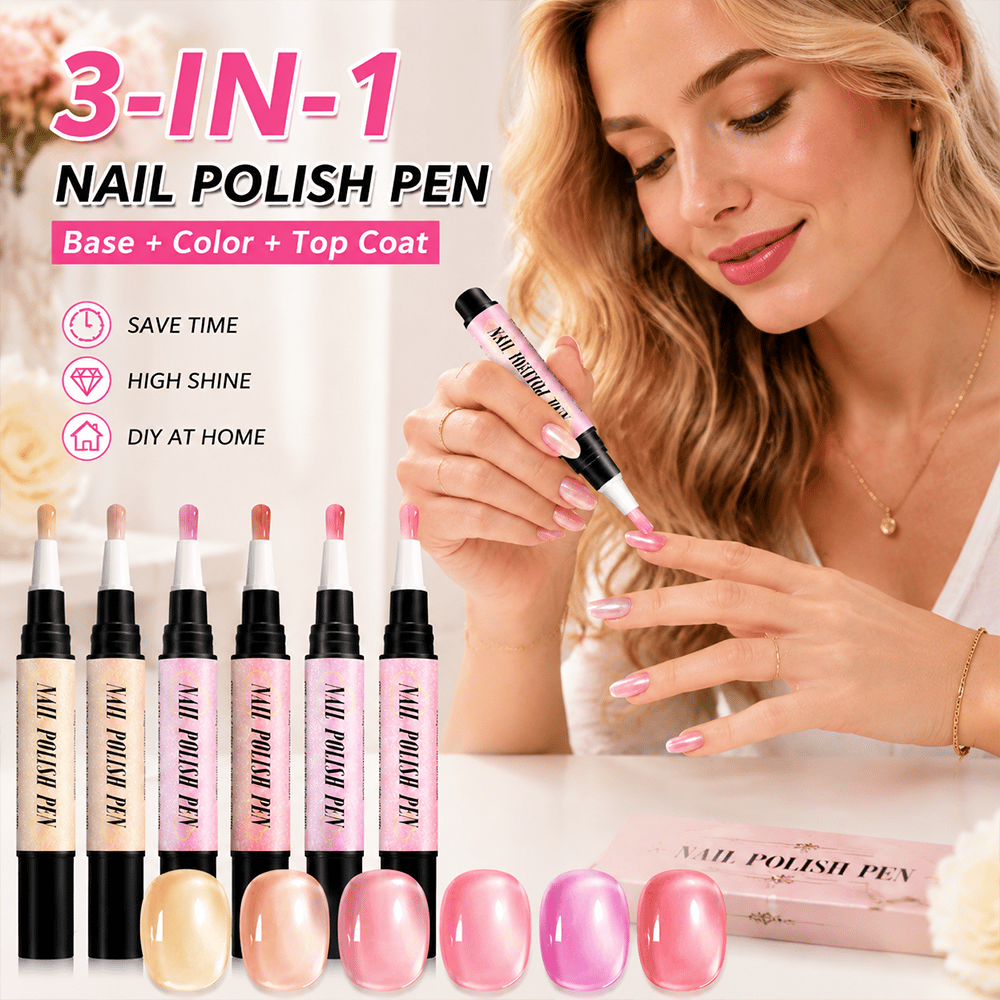 💅 6PCS One-Step Gel Nail Art Pen Set – Salon Beauty at Home product details