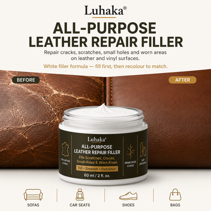 Luhaka® Leather Scratch & Damage Repair Filler