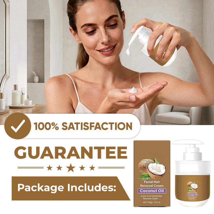 🔥Last Day 50% OFF🔥 Gentle Coconut Oil Hair Removal Cream product details