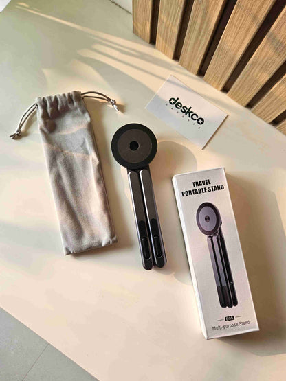 🎉LAST DAY 50% OFF📱4-in-1 MultifunctioneleMagnetischeApparaatstandaard:Aluminiumlegering -Draagbaar, Verstelbaar& Stabiel VoorTelefoon/Tablet/Lapto