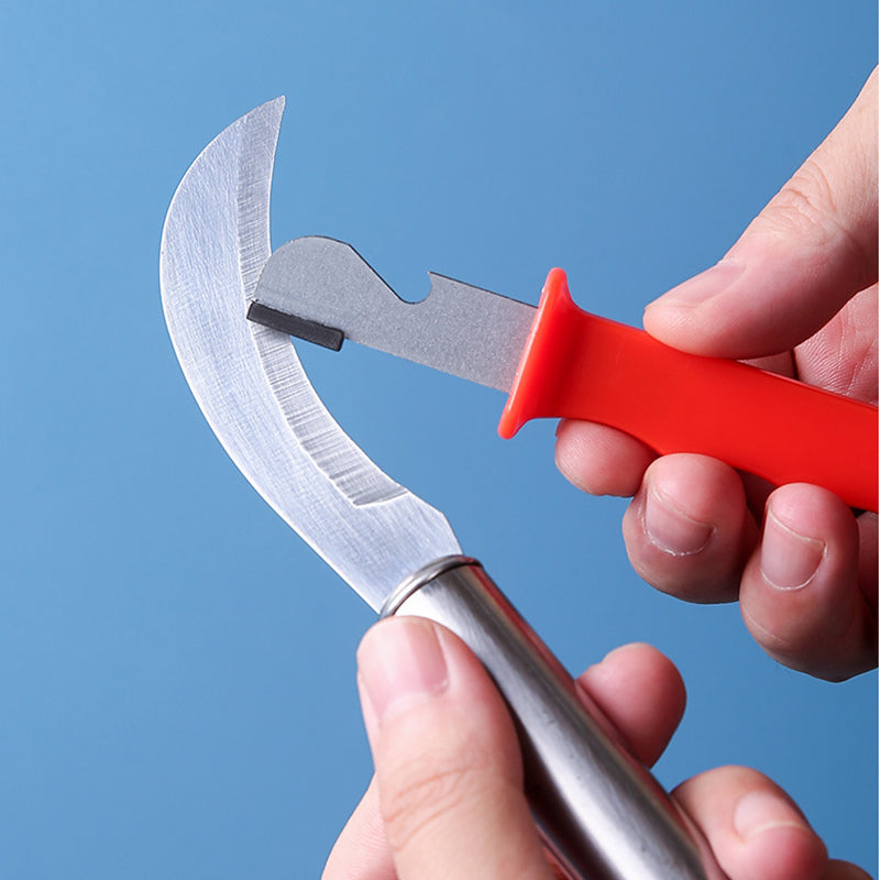 ⚡ Hot Seller ✨Portable Multifunctional Knife Sharpener with Comfort Grip