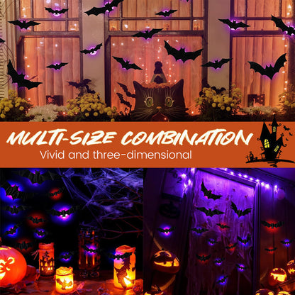 🔥Limited-Time🔥Halloween LED Flying BatDecorations