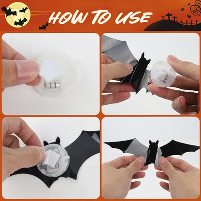 🔥Limited-Time🔥Halloween LED Flying BatDecorations