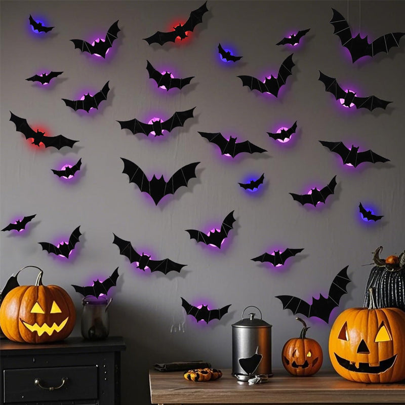 🔥Limited-Time🔥Halloween LED Flying BatDecorations