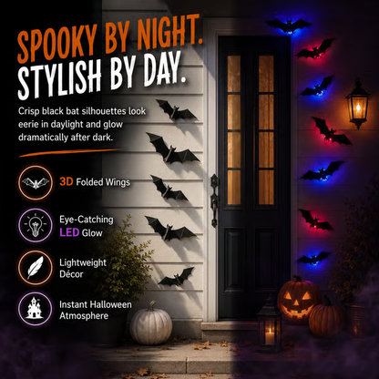 🔥Limited-Time🔥Halloween LED Flying BatDecorations