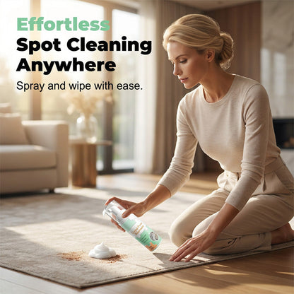 Waterless Carpet Foam StainRemover with Towel