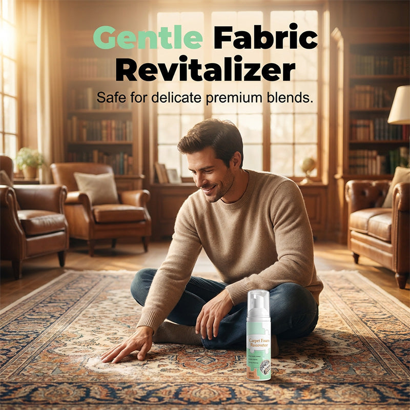 Waterless Carpet Foam StainRemover with Towel