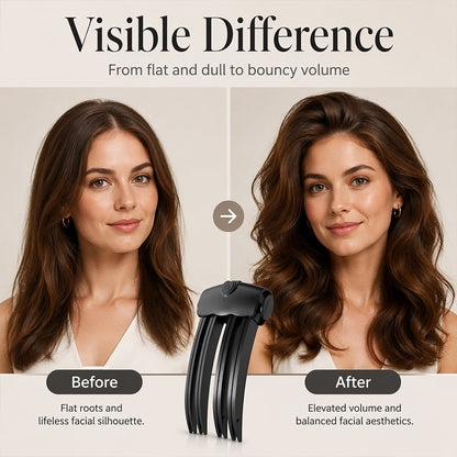 🎉48K+ Sold 💇 Wireless Heated Volumizing Root Lift Clip, Portable Travel Hair Styling Tool for Flat Fine Hair