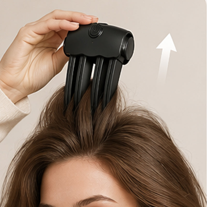 🎉48K+ Sold 💇 Wireless Heated Volumizing Root Lift Clip, Portable Travel Hair Styling Tool for Flat Fine Hair styling scene