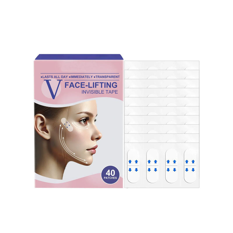 V-Face👑 Lifting Invisible Adhesive Tape application detail