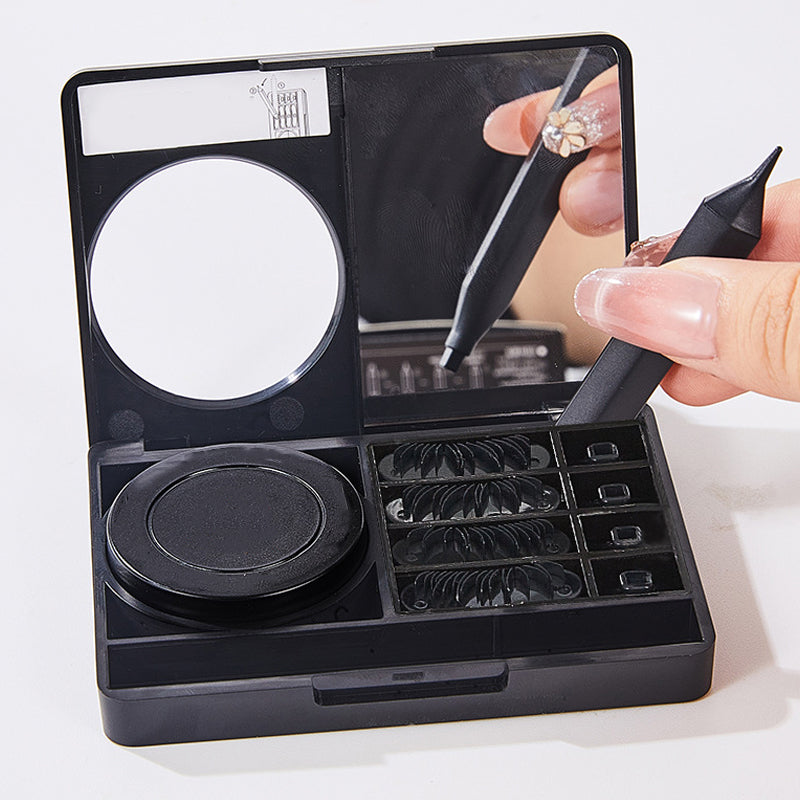 🥳2026 HOT SALE🥳💞50K+ SOLD! 👁️✨ 50% OFF! 3-in-1 Eye Makeup Stamp Box – Eyeliner, lower lash stamp & beauty mark pen. Waterproof & smudge-proof – perfect symmetrical eyes in seconds, zero skills needed! 🎨🖌️
