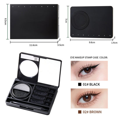 🥳2026 HOT SALE🥳💞50K+ SOLD! 👁️✨ 50% OFF! 3-in-1 Eye Makeup Stamp Box – Eyeliner, lower lash stamp & beauty mark pen. Waterproof & smudge-proof – perfect symmetrical eyes in seconds, zero skills needed! 🎨🖌️
