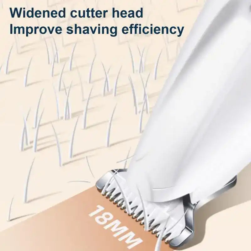 ✂️🐾Precision Pet Trimmer – Safe Grooming for Paws. Eyes & Tail with LED Light