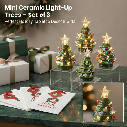 🔥 Hot Sale | Mini Nostalgic Tree Ornaments with Gift Bags