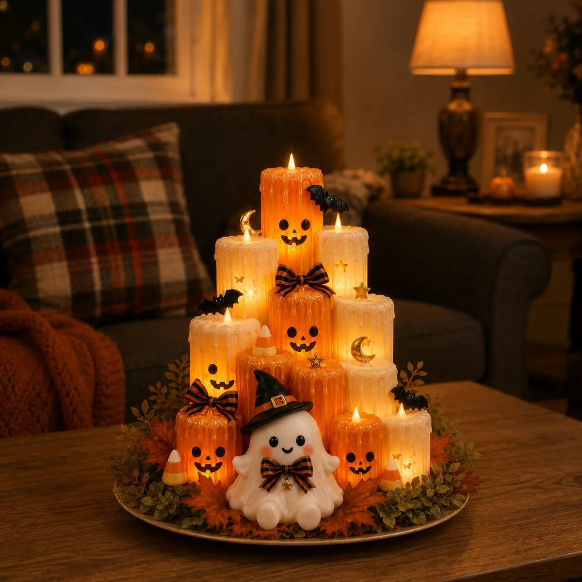 🎃Pumpkin Electronic Candle Light🕯️