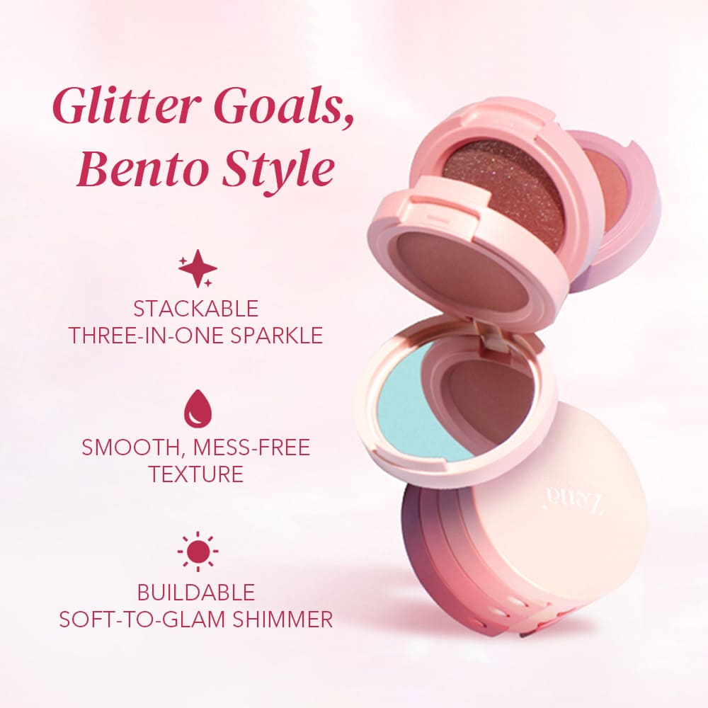Eye Candy Shadow Trio compact open shade detail