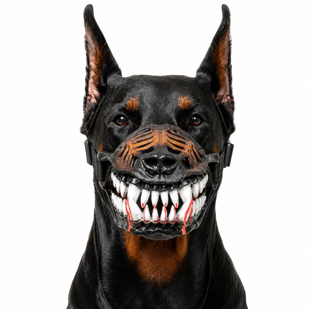 🎃 EARLY HALLOWEEN 50% OFF🔥🐶Hell Hound Monster Muzzle on dog