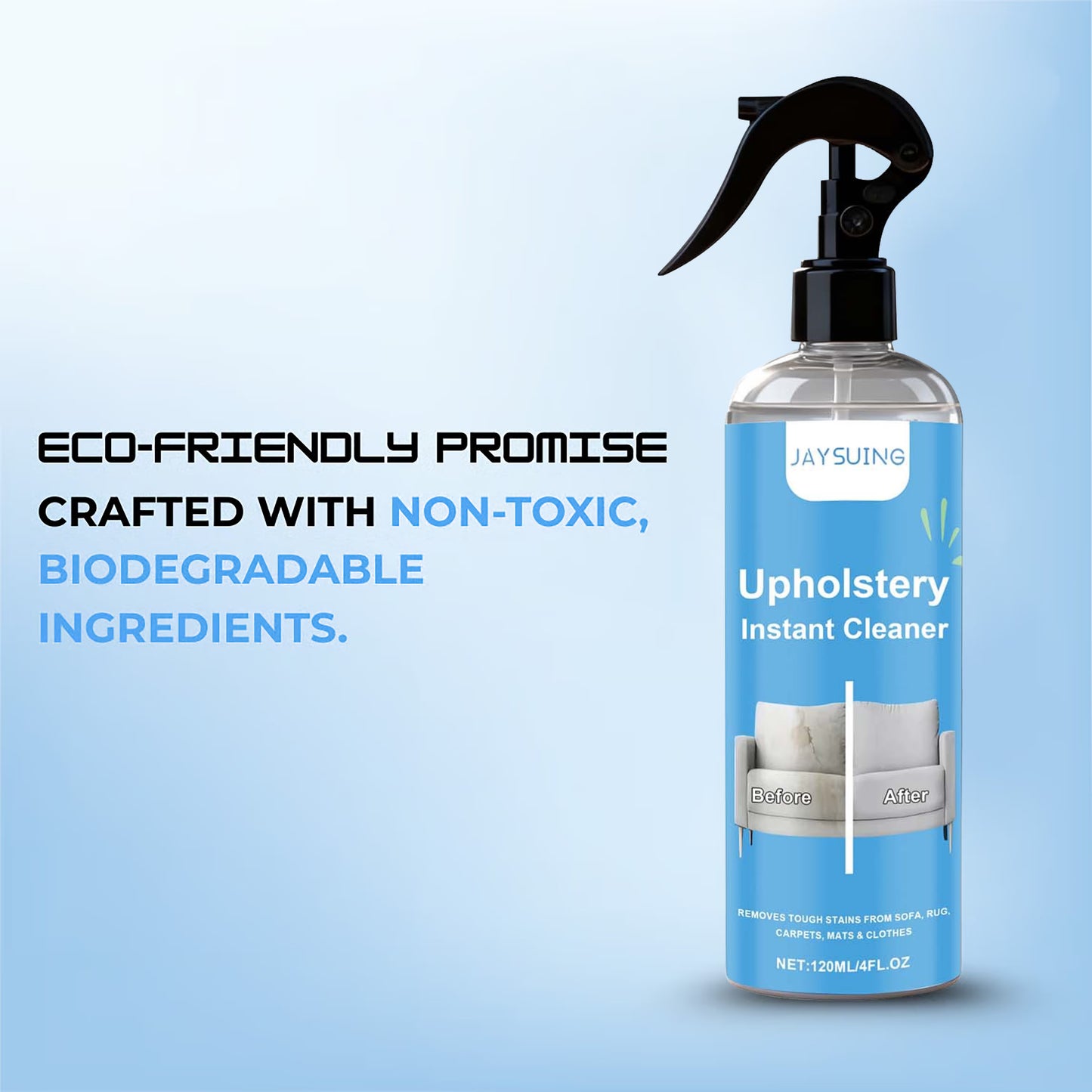 🔥 2026 Must-Have Upholstery Cleaner! Pro Formula ERASES Tough Stains. Safely Cares for Fabrics. Leaves Everything Fresh Like New! ✨