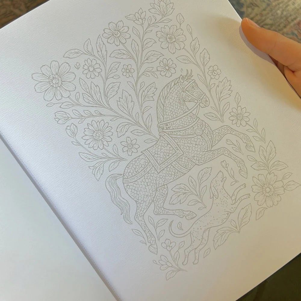 ✍️Beginner-Friendly💕Ink Tracing: A Therapeutic Reverse Coloring Experience (📚Premium Edition | Thick Paper | Easy-Tear. Frame-Ready Pages)