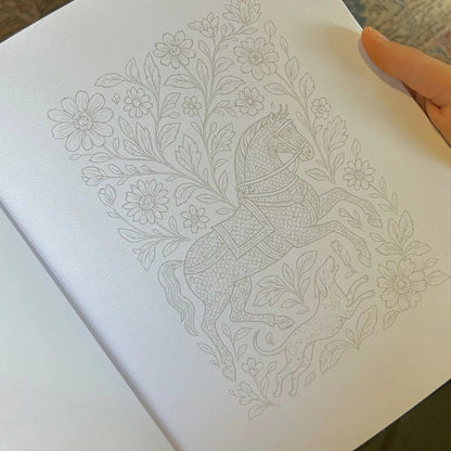✍️Beginner-Friendly💕Ink Tracing: A Therapeutic Reverse Coloring Experience (📚Premium Edition | Thick Paper | Easy-Tear. Frame-Ready Pages)