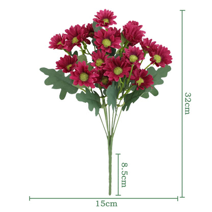 🏆Flash Sale⚡Artificial Outdoor Sunset Mums Flowers - UV resistant. Waterproof. Windproof