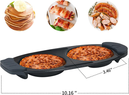 Quick-Heat Microwave Egg Cooker|Poacher|fryer-Multi-Use microwave egg maker for Breakfast Sandwiches