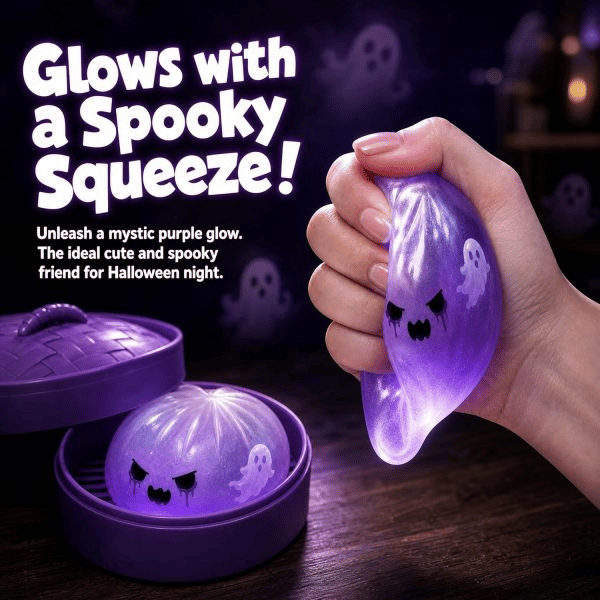 🇺 4TH OF JULY SALE 🇺👻Mystery Halloween Ghost Dumpling Squishy💜