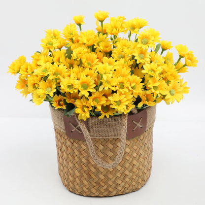 🏆Flash Sale⚡Artificial Outdoor Sunset Mums Flowers - UV resistant. Waterproof. Windproof