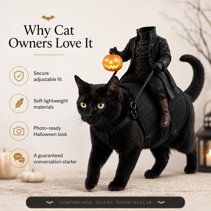 The Headless Horseman Rider Pet Costume
