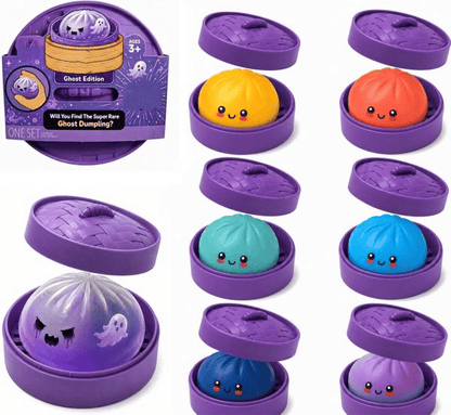 🇺 4TH OF JULY SALE 🇺👻Mystery Halloween Ghost Dumpling Squishy💜