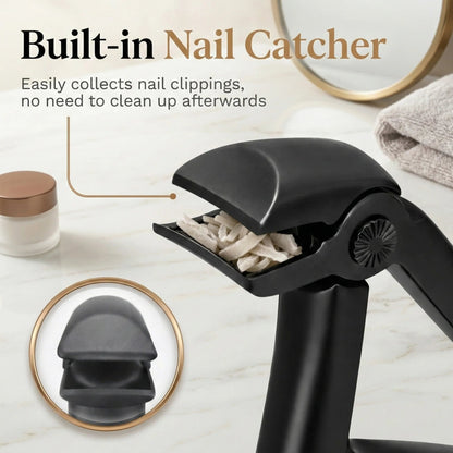 Nail Clipper for Seniors. Wide Jaw Long Handle Clipper for Thick Nails