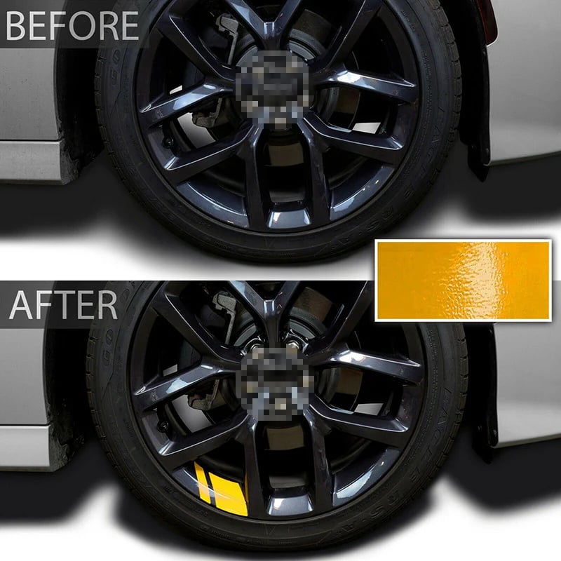 Car Wheel Rim Reflective Stripes Decal