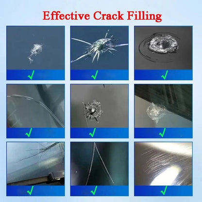 🏭Buy 1 Get 1 Free！💦One drop fixes all glass cracks！🚗Glass Crack Repair Agent