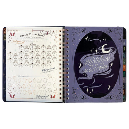 🌙 A Court of Thorns and Roses: Velaris 2027 Weekly Planner ✨ Officially Licensed Fantasy Organizer