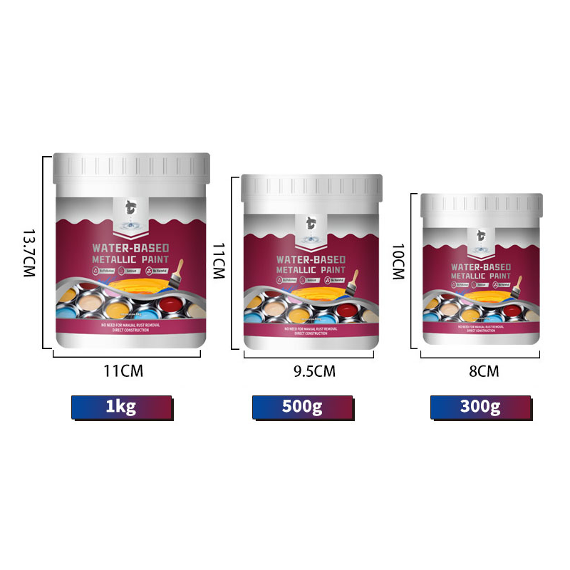 ⏳Time-Limited Special⏰Rust Converter Metallic Paint – One coat stops rust. no sanding. no fumes. Dries to a sleek metal finish. Perfect for garden tools & gates. 🔨🛡️