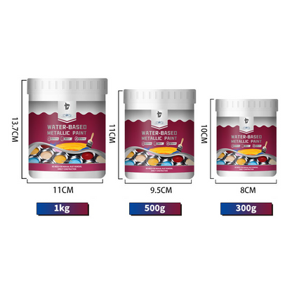⏳Time-Limited Special⏰Rust Converter Metallic Paint – One coat stops rust. no sanding. no fumes. Dries to a sleek metal finish. Perfect for garden tools & gates. 🔨🛡️