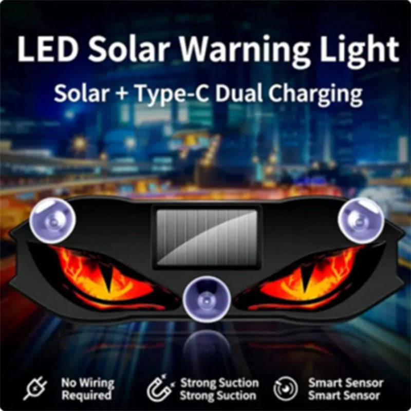 🚗🔆 Solar-Powered LED Car Warning Light – 50% OFF! Solar-powered. weatherproof. automatic activation at dark – for more safety on the roadside. 🔥🛡️ product details