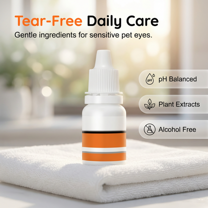 🎉🎉Buy 3 Get 2 Free! 🐈🐕Protect your furry friends' hygiene and health!Gentle Cleansing Pet Eye Drops