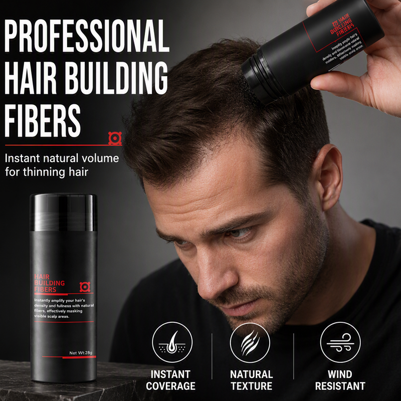 🥳2026 HOT SALE🥳💞50K+ SOLD!💨✨ 50% OFF! Hair Building Fibers – Instantly fills thinning spots & receding hairlines. Natural volume in 3 seconds – no more bald patches! 💇‍♂️🛡️ detail view