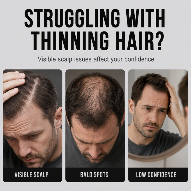 🥳2026 HOT SALE🥳💞50K+ SOLD!💨✨ 50% OFF! Hair Building Fibers – Instantly fills thinning spots & receding hairlines. Natural volume in 3 seconds – no more bald patches! 💇‍♂️🛡️