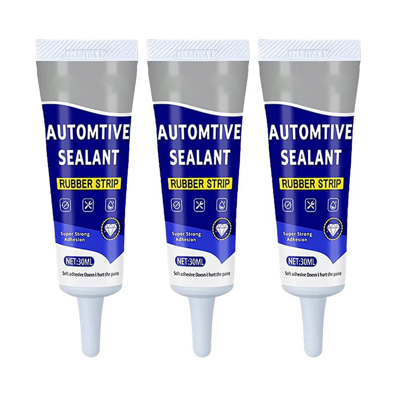 🚗50% OFF NOW! Car Door Rubber Sealant Adhesive – 2‑In‑1 Seal & Bond Automotive Repair Glue. Fixes Rubber Strip Gaps. Tears & Loose Trim for Car Interior Parts